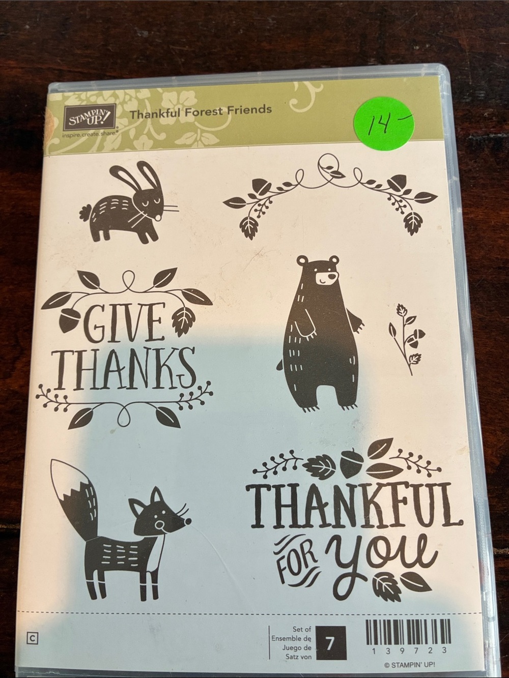 Stampin' Up! Thankful Forest Friends Stamps